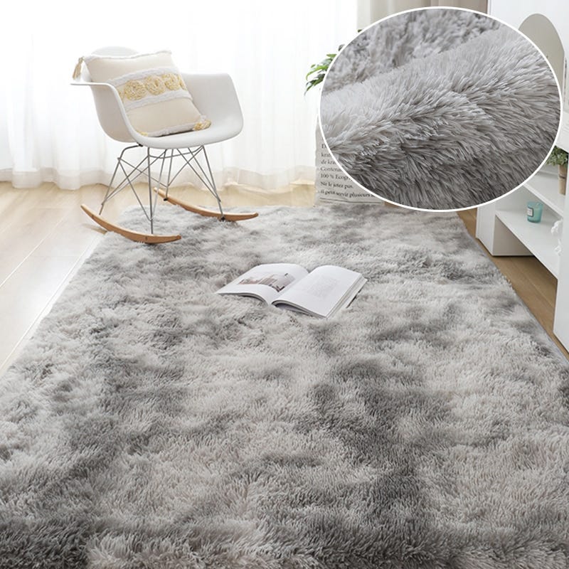 Best Grey Fluffy Rugs For Your Living/Bedroom Room by shariq ahmed