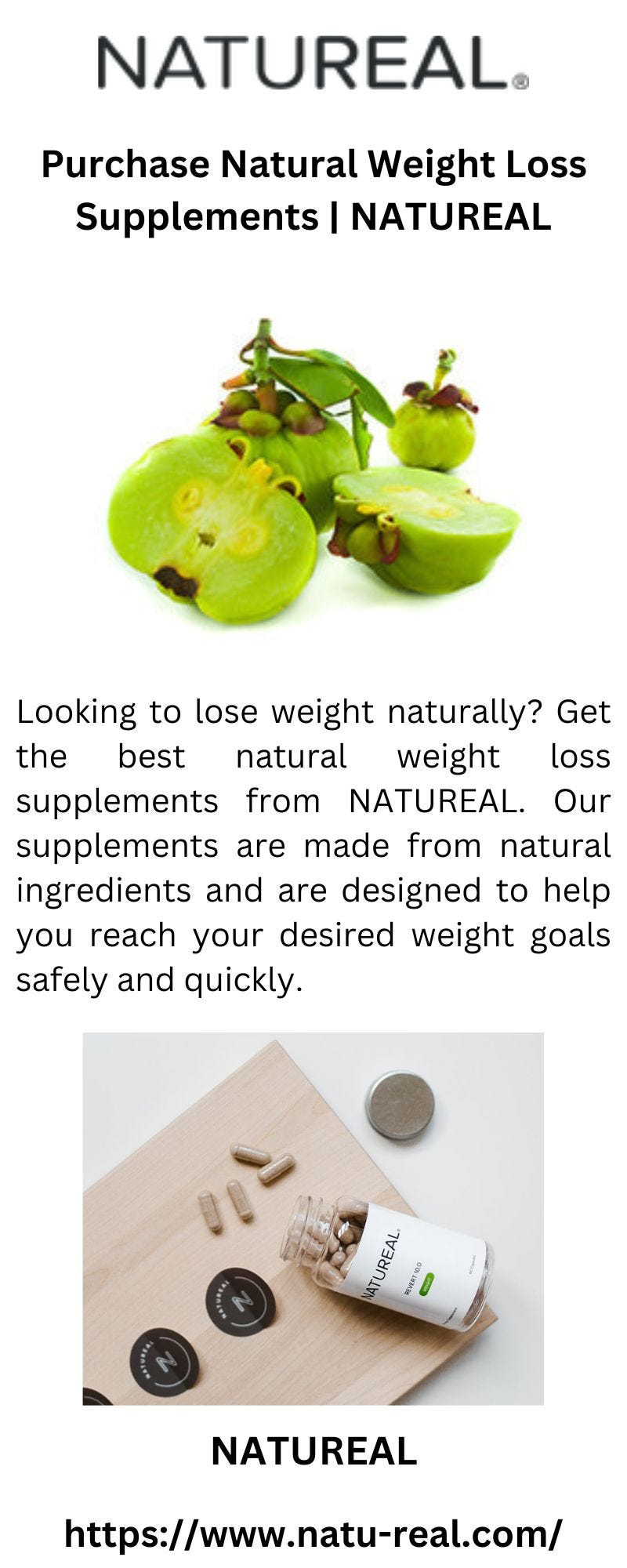 Purchase Natural Weight Loss Supplements NATUREAL natu real Medium
