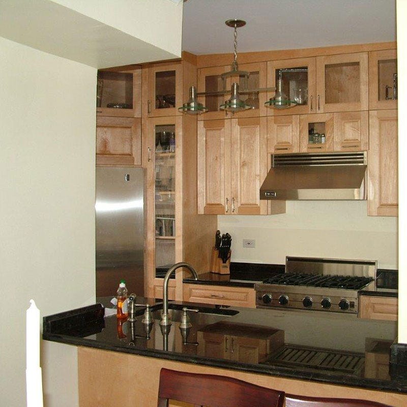 Kitchen Queens NY. Addition of a small décor item has the