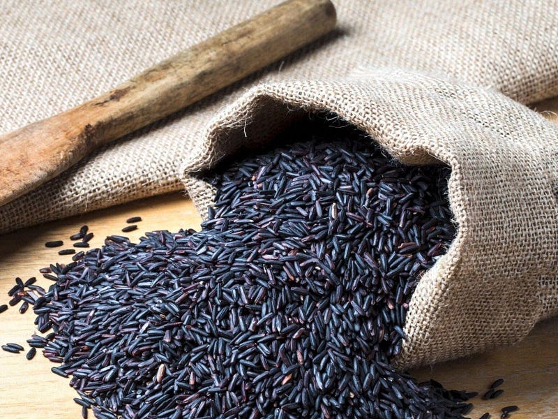 Karuppu Kavuni Rice. Health Benefits Usage Recipes by Orga Foods