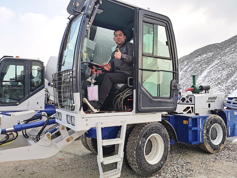 The Art of Operating a SelfLoading Concrete Mixer A StepbyStep