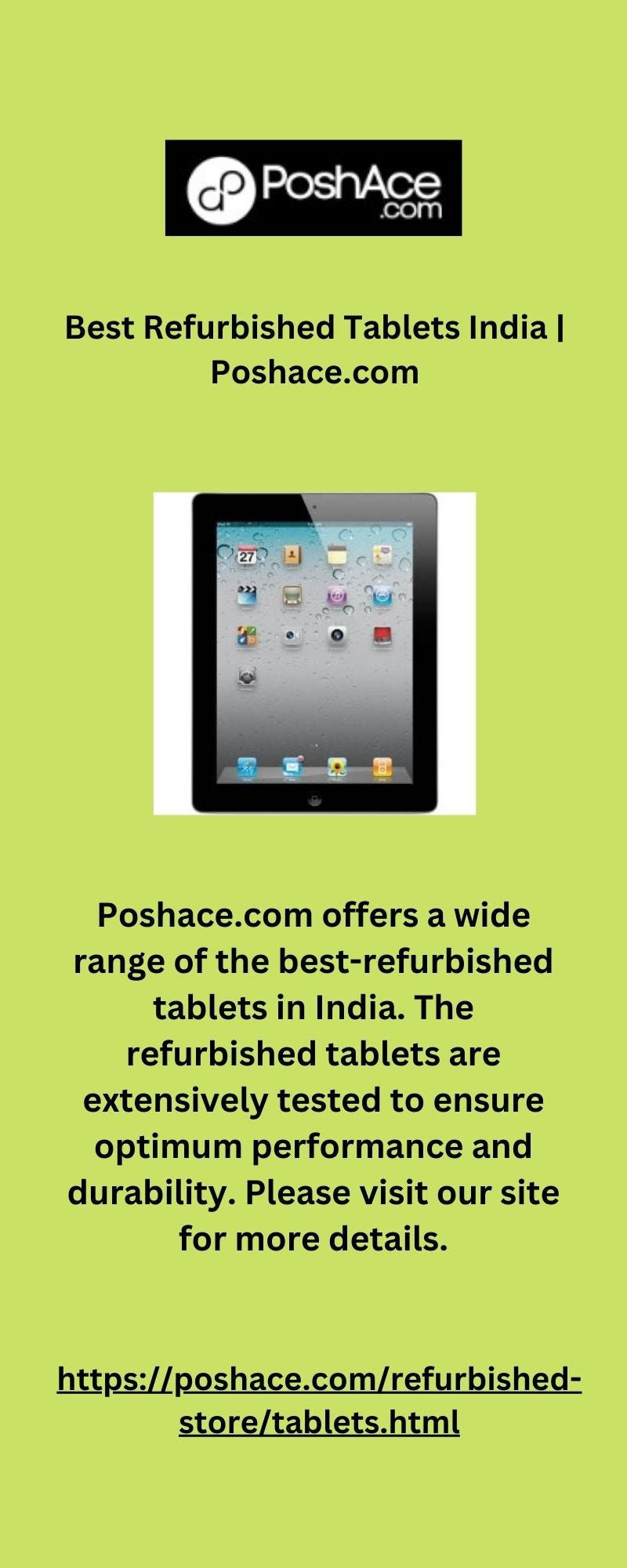 Best Refurbished Tablets India figure out Medium