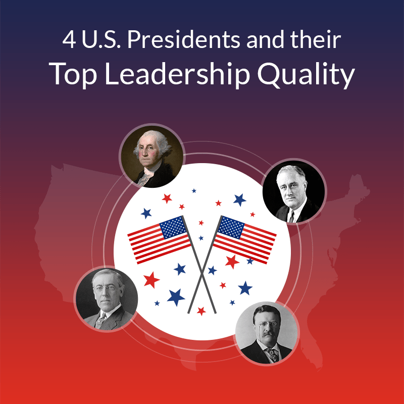 4 U.S. Presidents and their Top Leadership Quality by Imaginovation