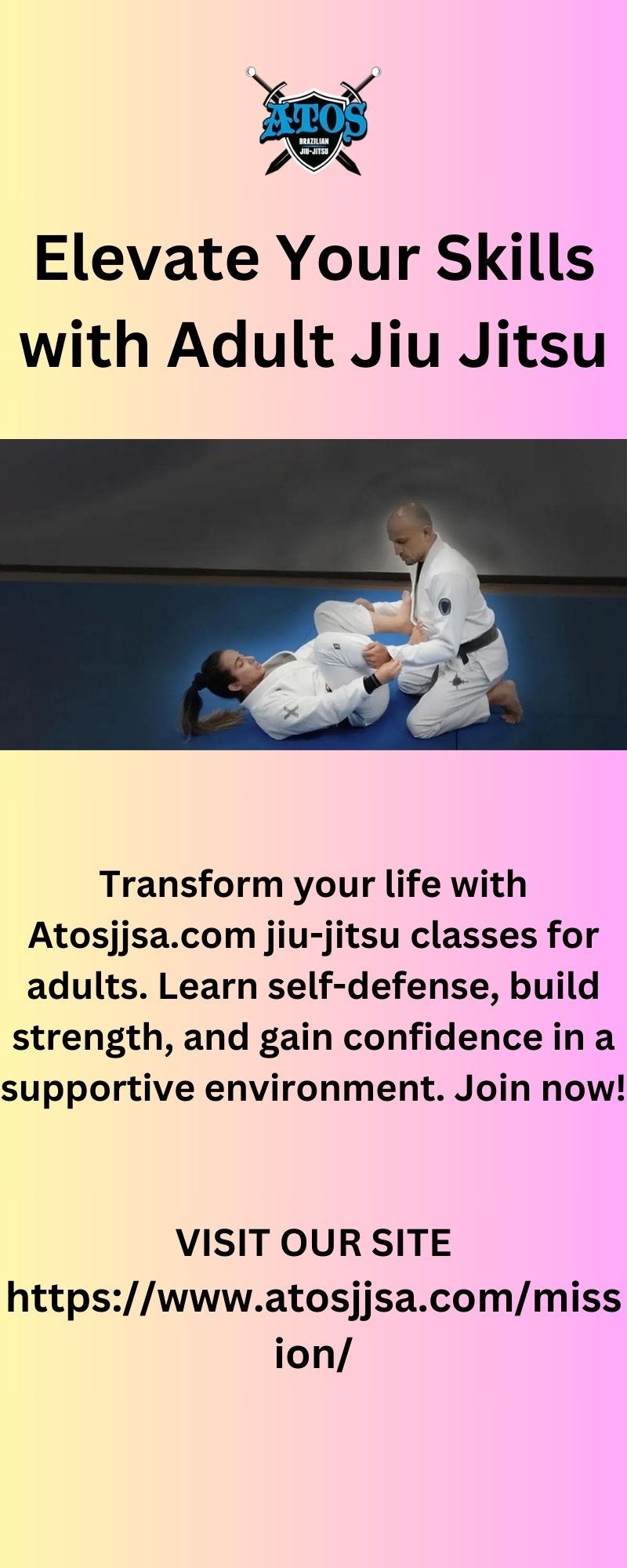 Boost Confidence with Self Defence Jiu Jitsu ATOS JiuJitsu Medium