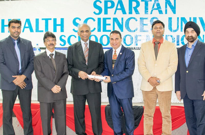 to Spartan Health Science University MBBS in USA by