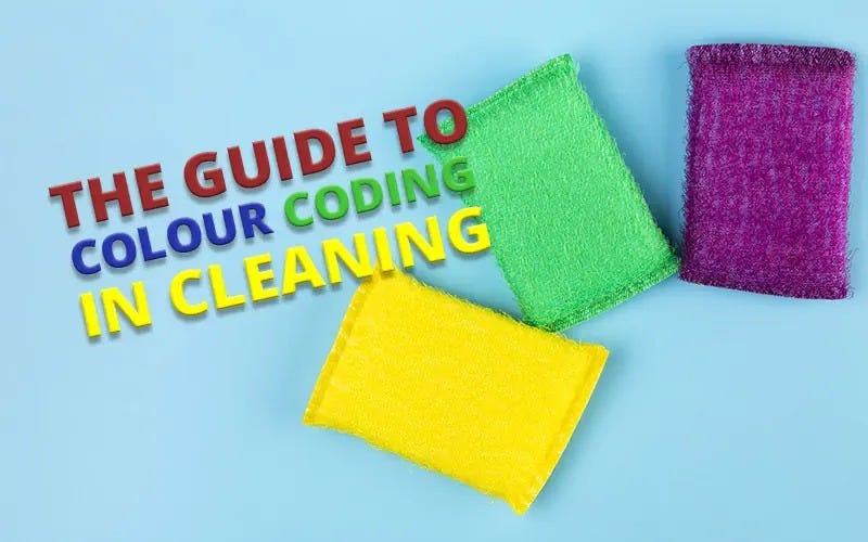 The Guide to Colour Coding in Cleaning by MN Support Services Ltd