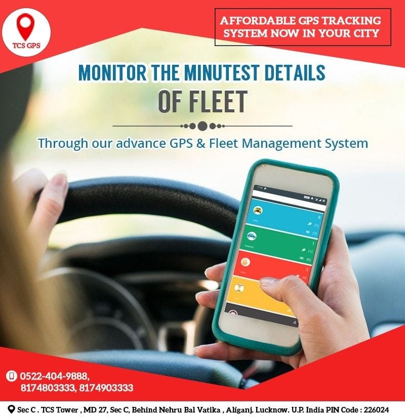 GPS Tracking System in Lucknow. Get the best gps vehicle tracker in