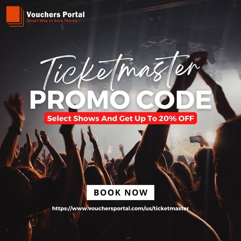 Ticketmaster Promo Codes 2023 — Vouchers Portal USA by Vouchers