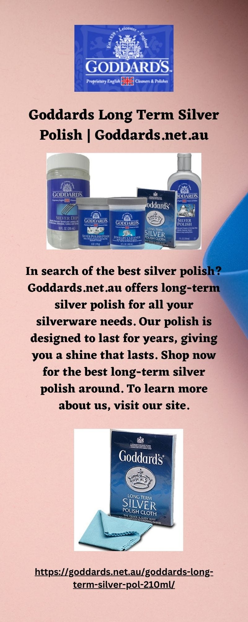Goddards Long Term Silver Polish Goddards Medium