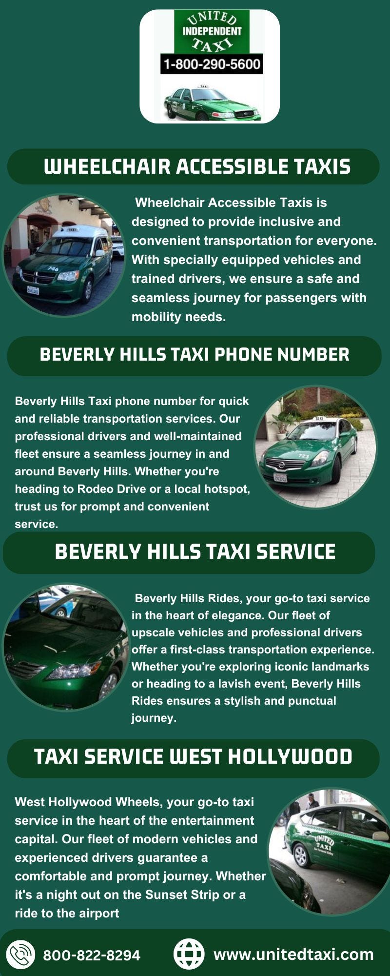 Taxis that are wheelchair accessible by AccessOnWheels United