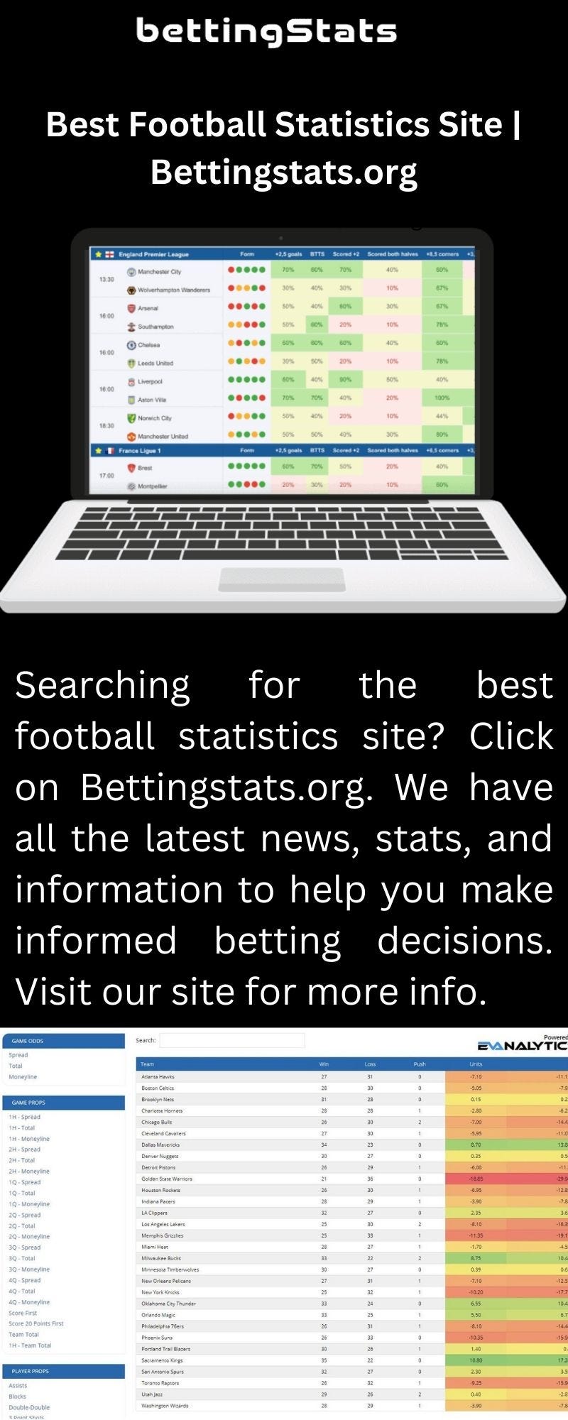 Best Football Statistics Site Bettingstats Org