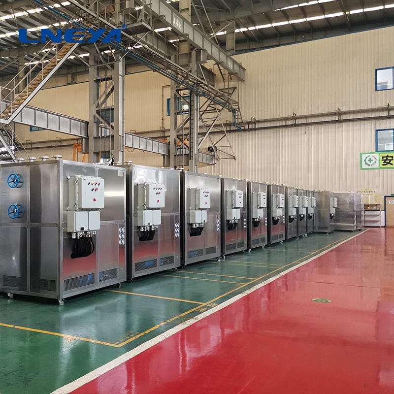 How does the chiller work?. The working medium is compressed from… by