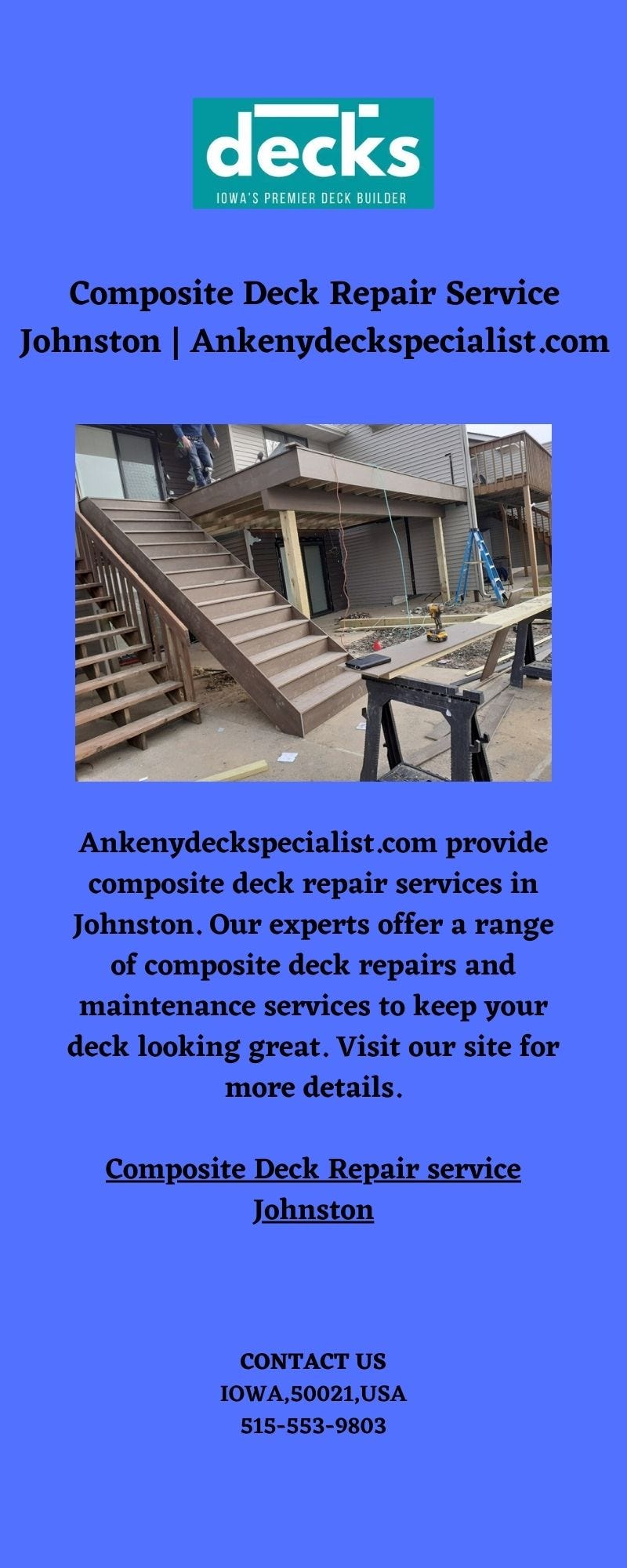 Composite Deck Repair Service Johnston