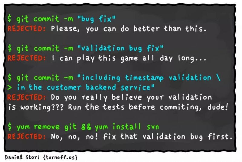 Basic Guidelines For Writing a Good Commit Message by Dchong Medium