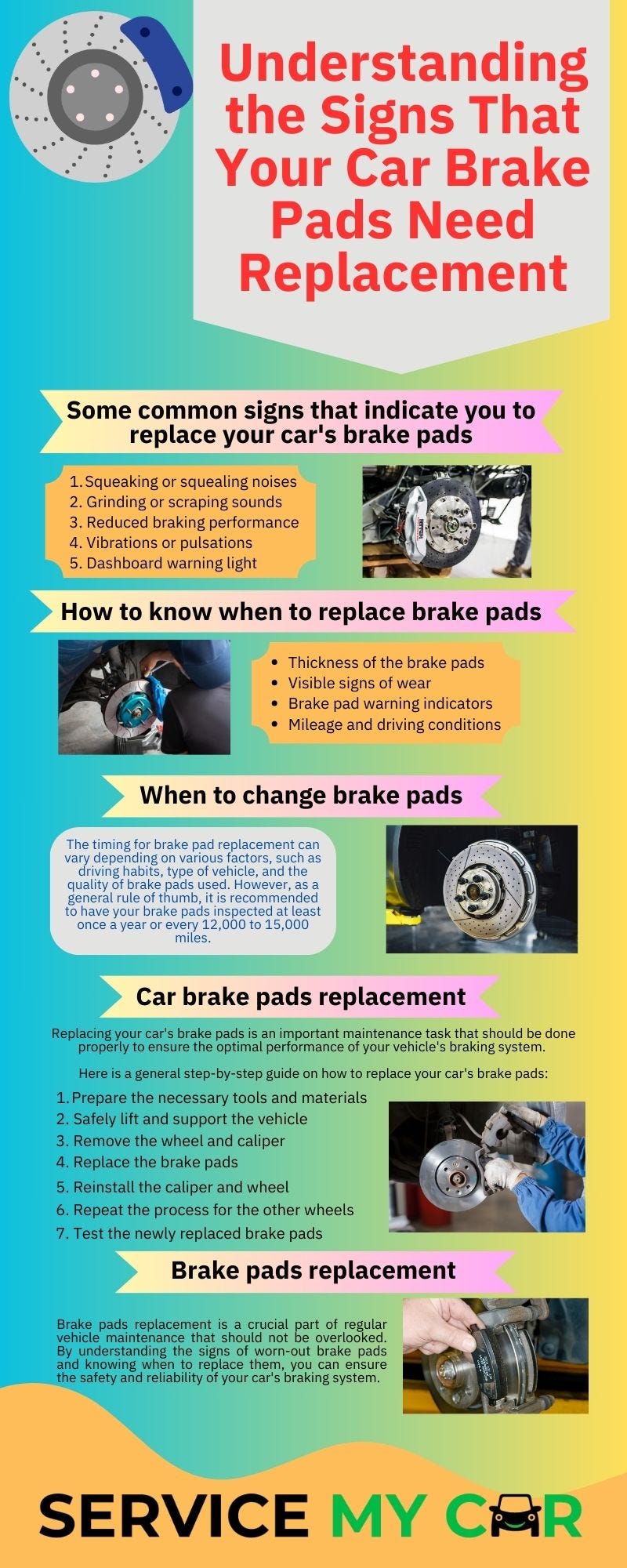 Understanding the Signs That Your Car Brake Pads Need Replacement by