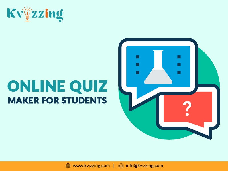 Online quiz maker for students Kvizzing Medium