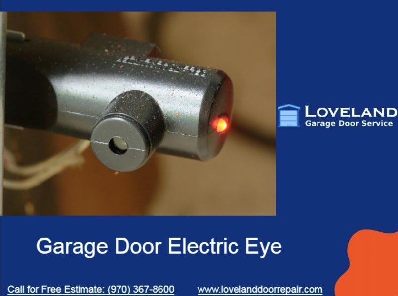 Why does sunlight interfere with garage door electronic eye sensors