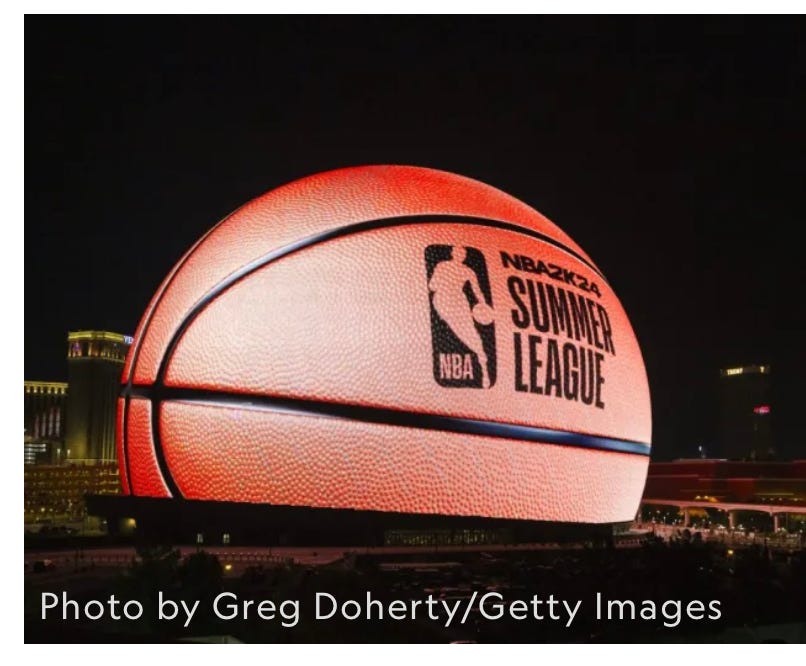 Have you seen the world’s largest 2B basketball yet?! by Mandy N