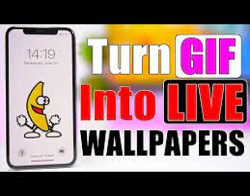 How to Set GIF as a Live Wallpaper on an iPhone and iPad by Ms