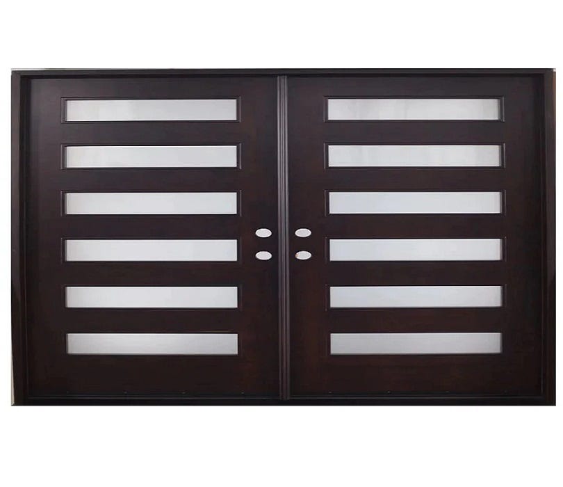 Modern Double Front Doors Doordestination Medium