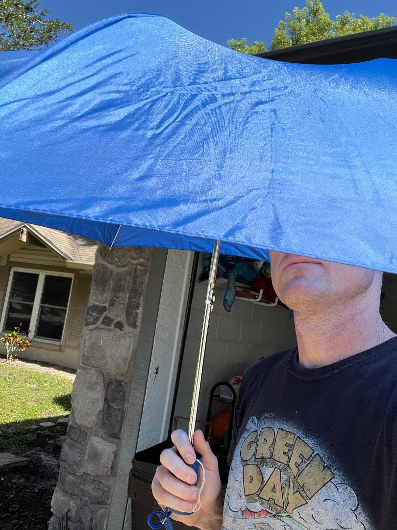 The Indignity of Using an Umbrella in the Sun by Andrew Knott