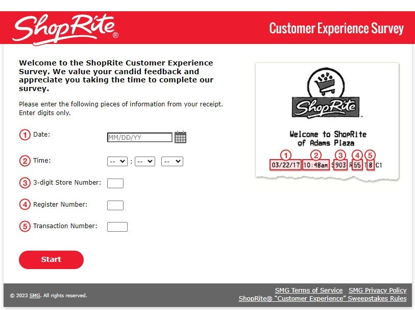ShopRite Customer Survey. to the world of ShopRite, where… by