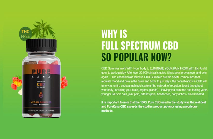 Pure Kana CBD Gummies Para Que Sirve Reviews 2022 Ripoff Controversy