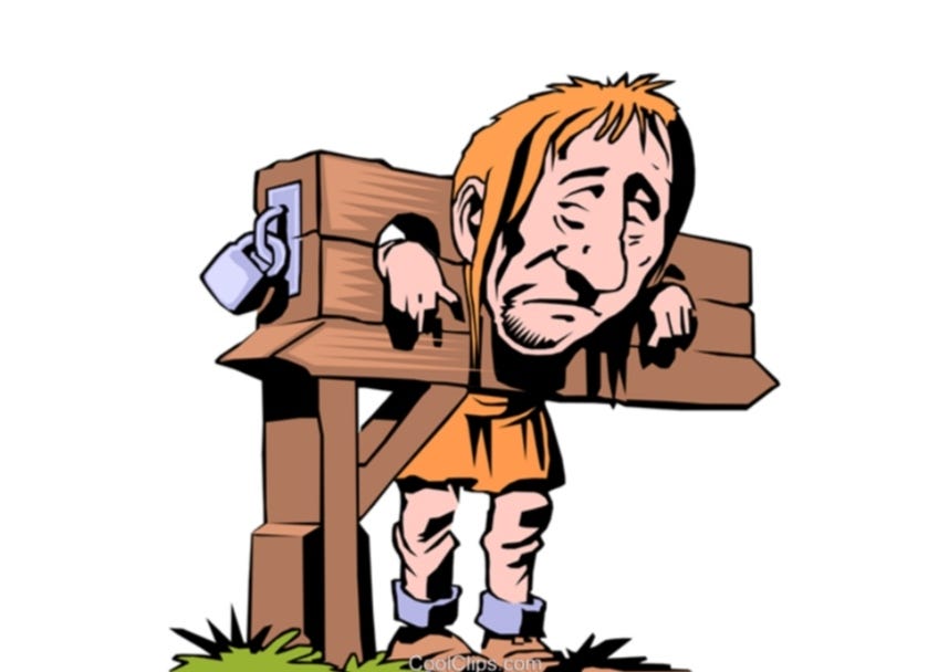 Commonly Confused Words Pillory and Stocks. The difference is? by