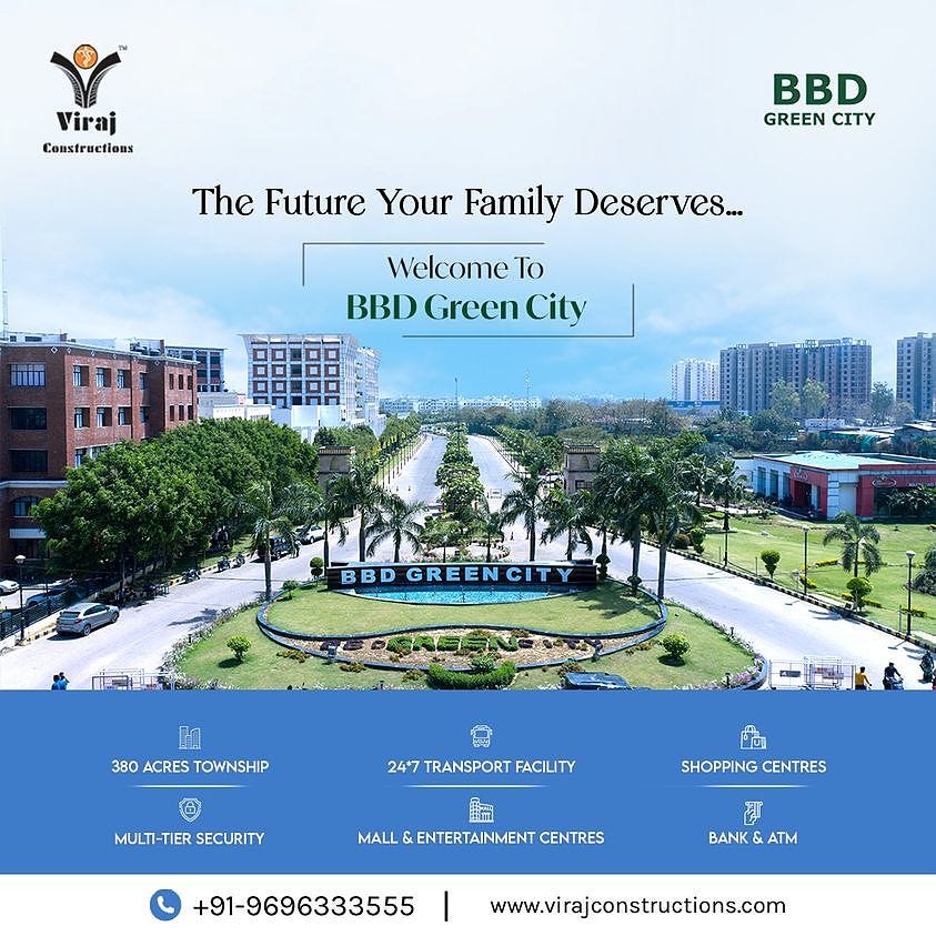 BBD Green City Properties available in Lucknow — Viraj Constructions