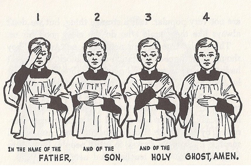 The Sign of the Cross. I distinctly remember the first time I… by