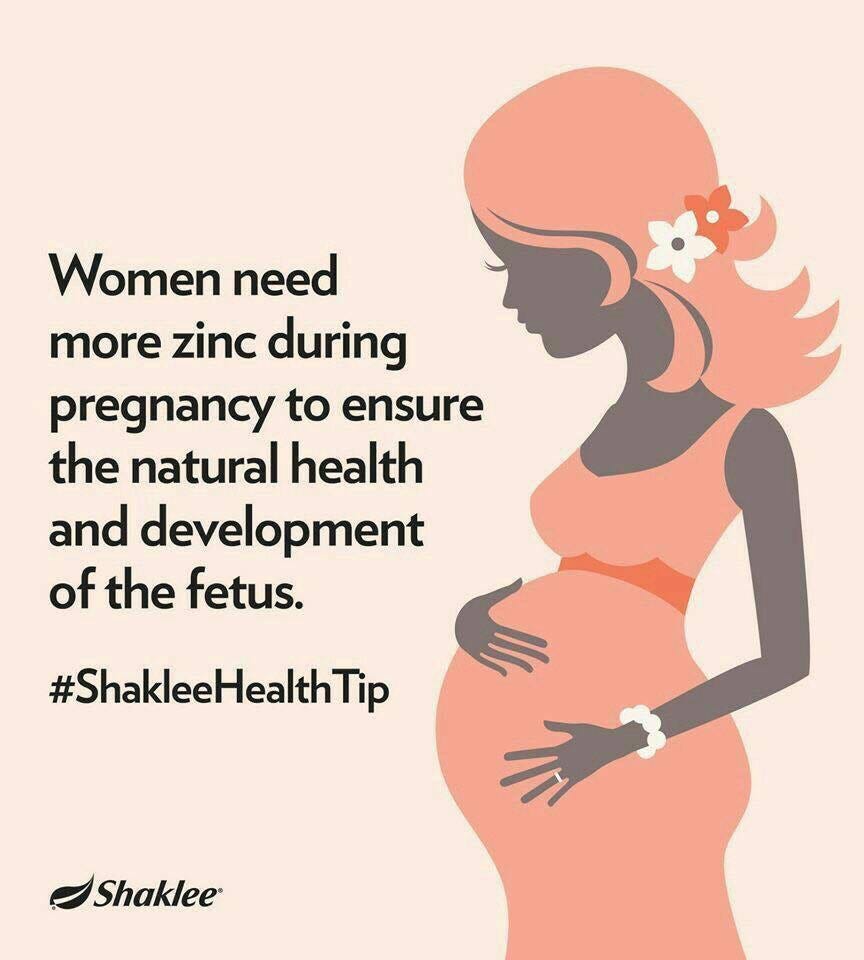 Woman need more zinc during pregnancy. by Anisah Abdullah Medium