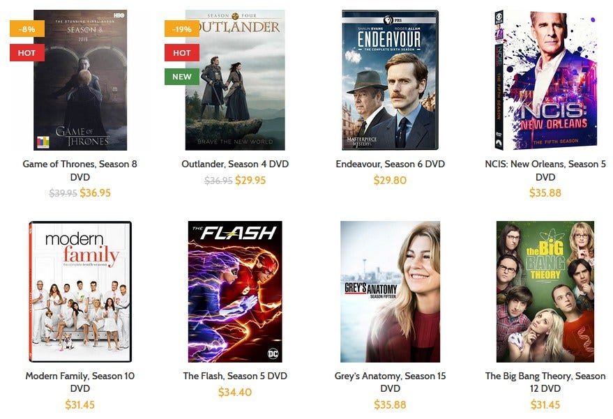 Enjoy Your Favorite Films With The Best Quality Of Dvds by DVD SHELF Medium