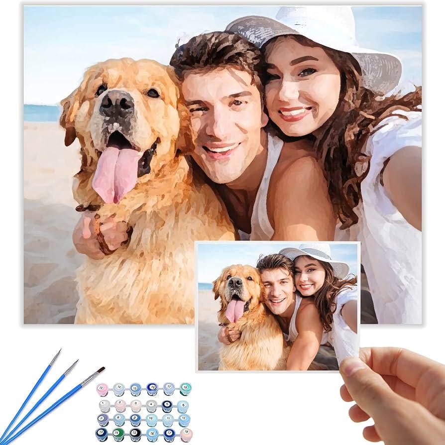 Paint Your Story Exploring the World of Personalized Paint by Numbers