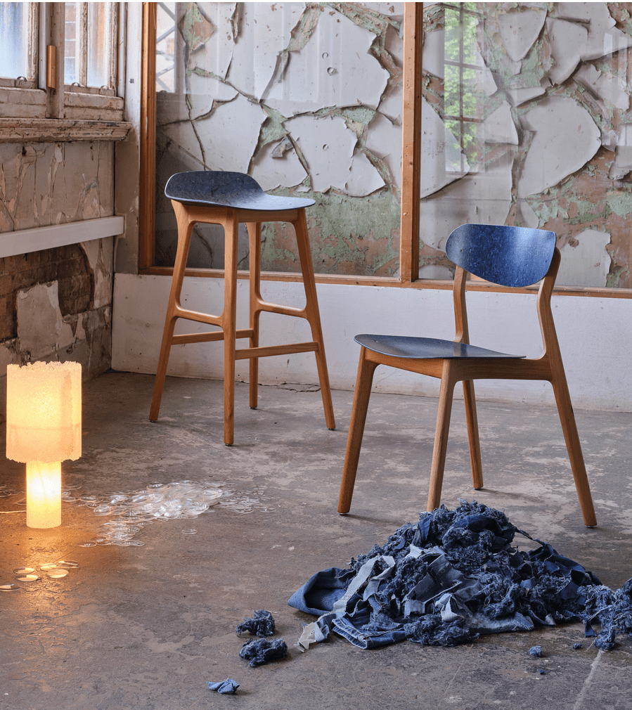 Materials matter, yet why design all the chairs? by Stephanie Steele