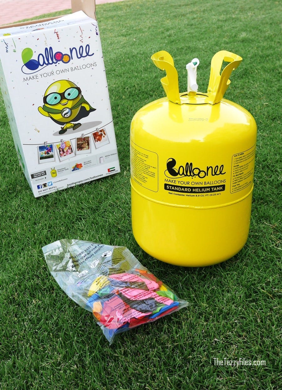 Helium balloon kit. Wanna fill your party balloons on the… by Arsath