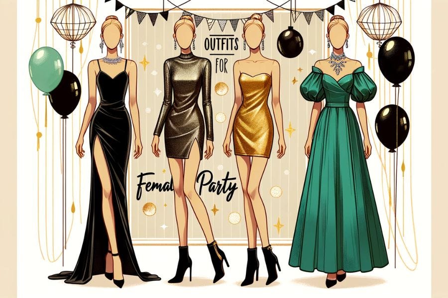 10 Stylish Types Of Outfit For Female Party Nights by Outfitoza Medium