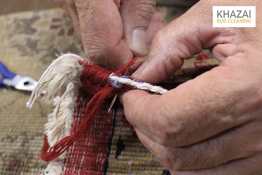 Side Binding Repair Perfectly Protects Your Rug Against Unraveling by