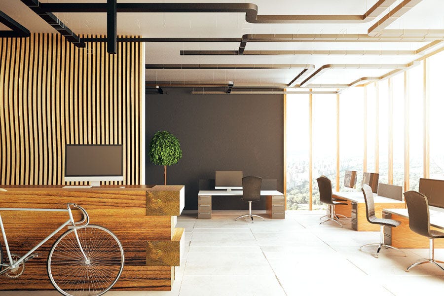 What are some popular office interior design trends? by Northwest Interiors Medium