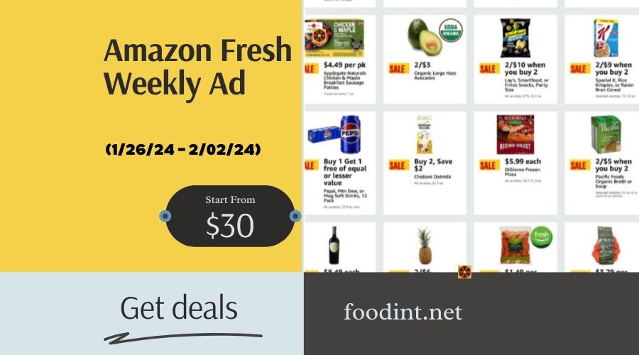 How to Get 30 Off Your Next Grocery Order at Amazon Fresh by Farjana