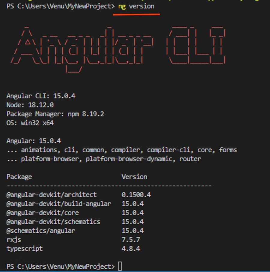 How to define a toplevel folder structure for your Angular project