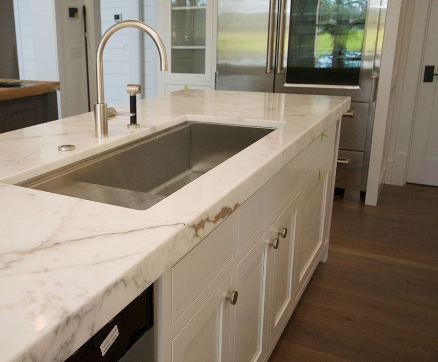 The Allure of Quartz Countertops with Gold Veins by mac barick Medium