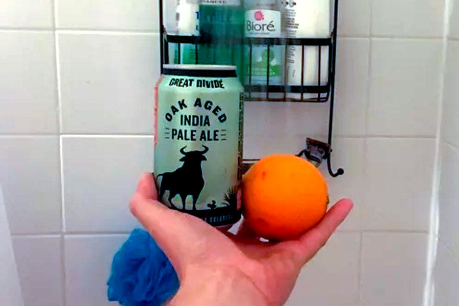 Why the Viral ‘Shower Orange’ Tastes So Good by Quinn Myers MEL