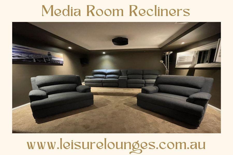 Media Room Recliners Leisure Lounges Custom Australian Made Sofas