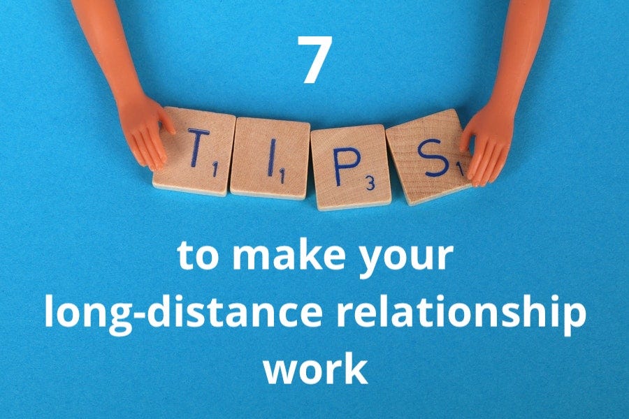7 Tips to Make Your LongDistance Relationship Work by Couples Coaching Online LongDistance