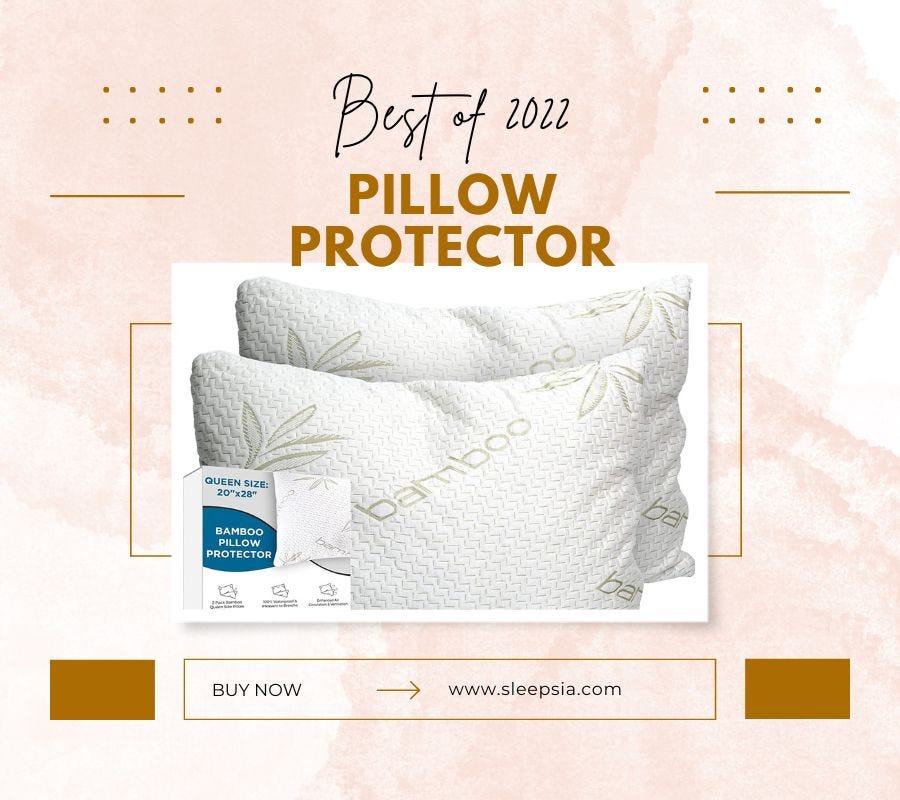 Anti Allergy Pillow Protectors to Stop Dust Mites & Bacteria by Alice