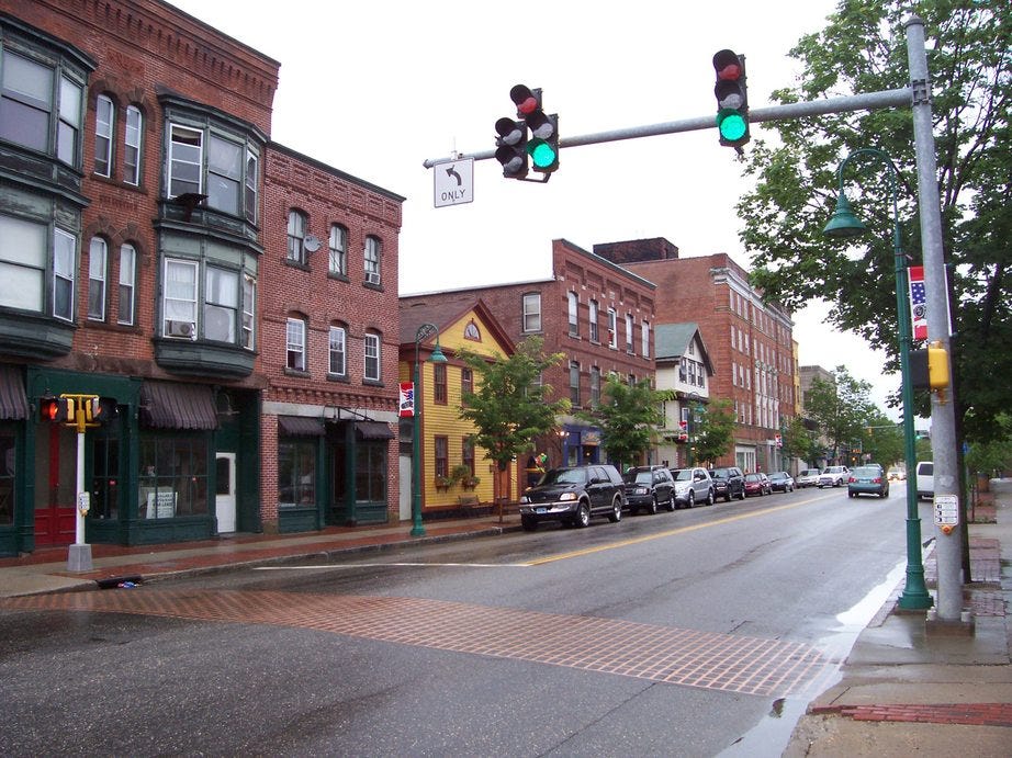 Discovering Willimantic’s Main Street. by Zach J. Watson One Table