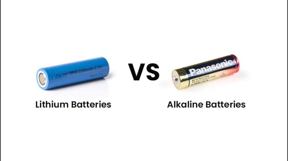Energy Showdown Exploring the Benefits of Lithium vs. Alkaline