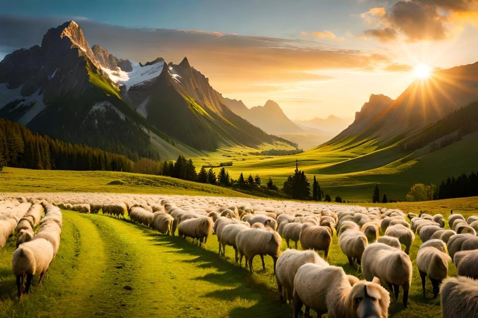 The Parables of Jesus The Parable of the Sheep and the Goats by Biyi