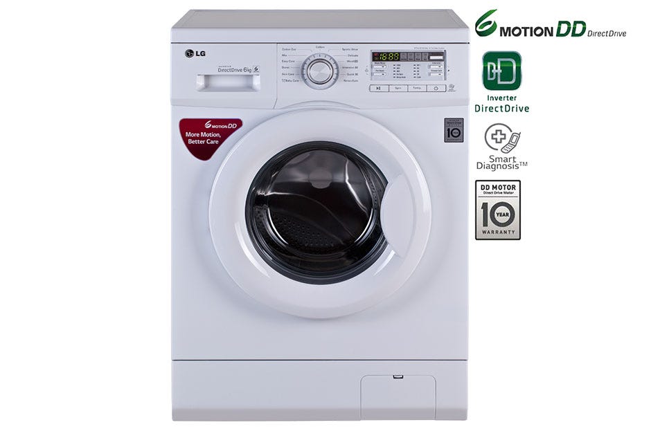 Expert Review LG FullyAutomatic 6 kg Front Load Washing Machine by Medium