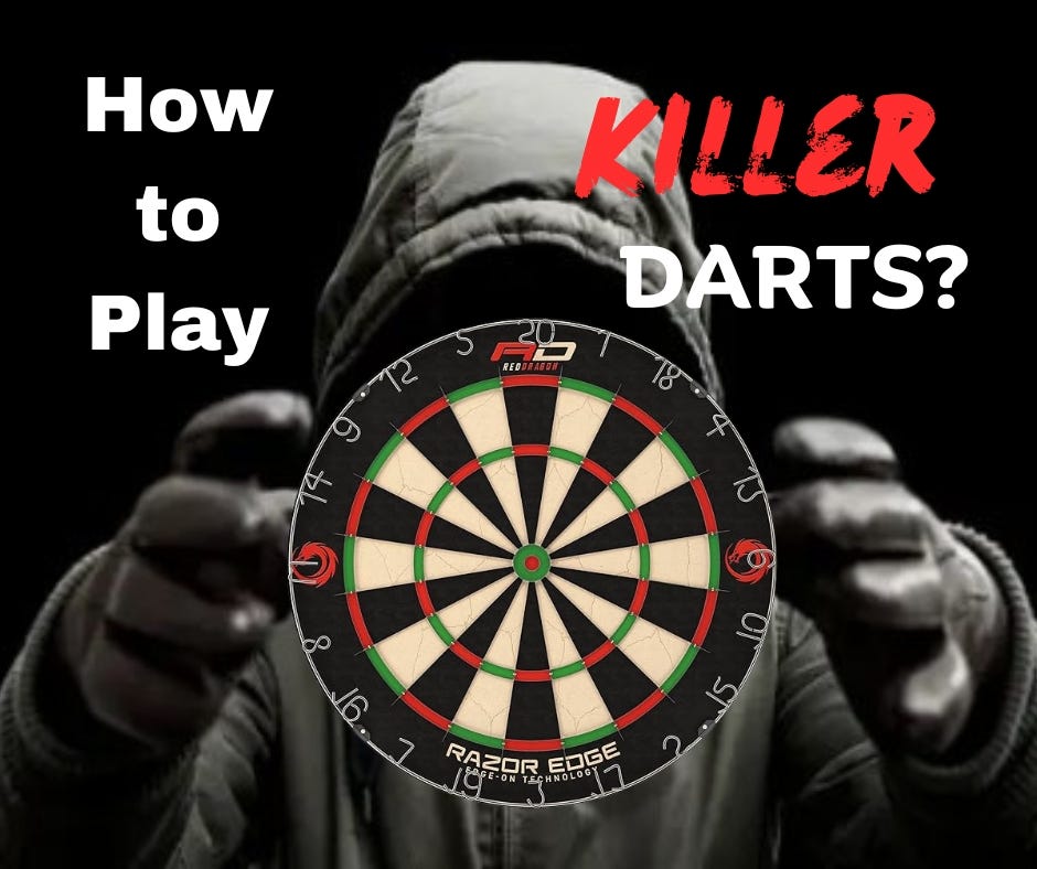 𝐇𝐨𝐰 𝐃𝐨 𝐘𝐨𝐮 𝐏𝐥𝐚𝐲 𝐊𝐢𝐥𝐥𝐞𝐫 𝐃𝐚𝐫𝐭𝐬? Dartboard Fan Medium